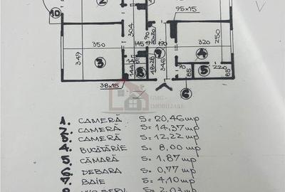 Apartament cu 3 camere decomandat, mobilat în Tei - 2