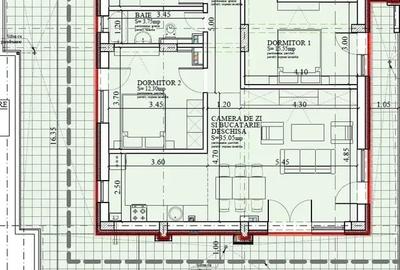 Apartament 4 Camere Terasa Proiect nou Theodor Pallady Gura Arieșului - 6