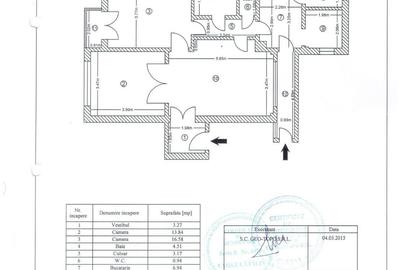 Apartament nemobilat 3 camere Dorobanti M261 - 3