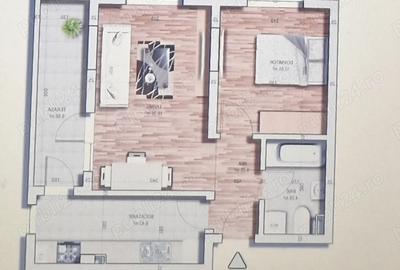 Apartament cu 2 camere decomandat în Chiajna - 3