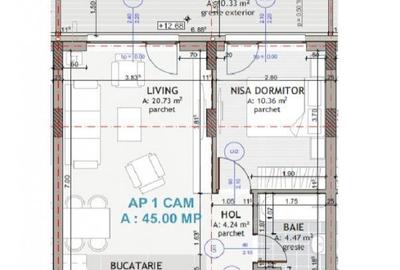 Apartament zona centrala Floresti - 1