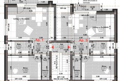 Apartament cu 3 camere semidecomandat în Mănăștur - 13
