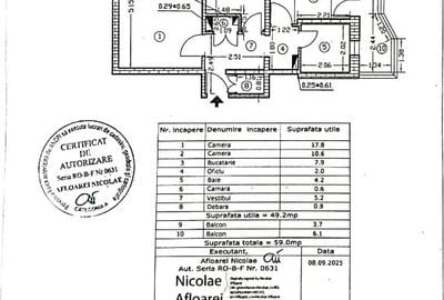 Apartament cu 2 camere decomandat în Dristor - 1