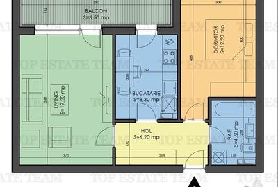 Apartament cu 2 camere decomandat în Prelungirea Ghencea - 2