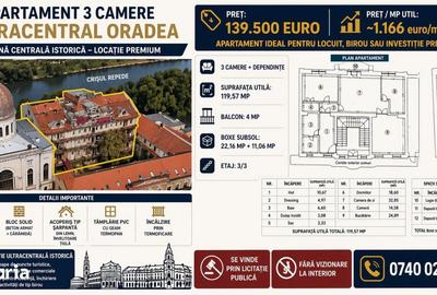 Apartament cu 3 camere în Orașul Nou - 1