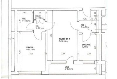 Apartament cu 2 camere semidecomandat în Dristor - 2