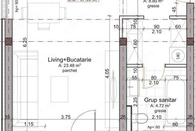 Garsonieră semidecomandată în Giroc - 4