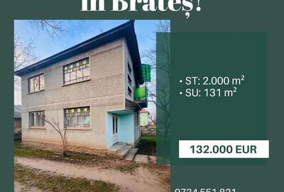 Casă cu 4 camere cu Teren 2000 Mp în Brateș - 20