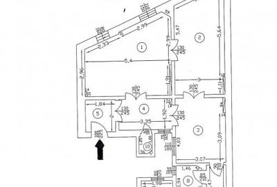 Ap. 4 camere 93 mp + pod 40 mp Piata Victoriei, ideal birou firma - 10
