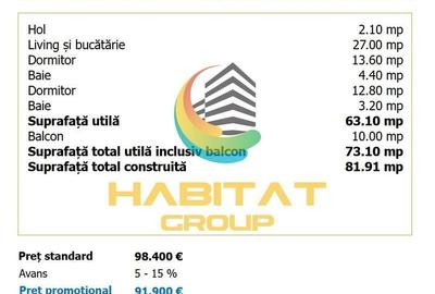 3 camere Nou zona soseaua Magurele sector 5  finalizare 2026 - 12