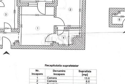 Apartament cu 2 camere semidecomandat, mobilat în Gara de Nord - 9