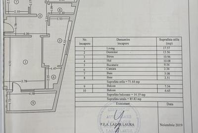 Apartament cu 3 camere semidecomandat în Inel II