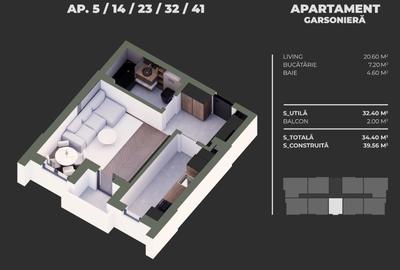 Locuinta moderna, zona Grand Arena Mall, Sector 4 - Comision 0% - 14