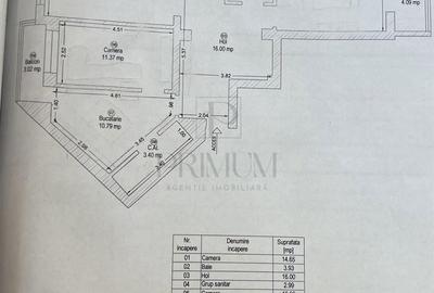 CIRCUMVALATIUNII - 3 cam - 2 bai - 2 balcoane - debara - LIFT - BOXA CF
