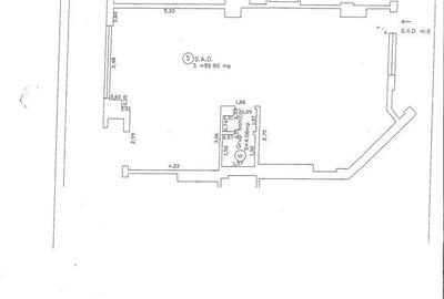 Spațiu comercial, de 94 mp, în Central - 8