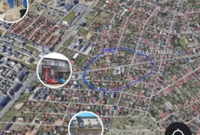 Palazu Mare , teren 1000 mp , ideal constructie bloc , vila etc - 1