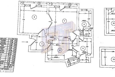 Apartament cu 3 camere în Centrul Istoric