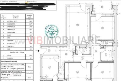 Apartament cu 4 camere decomandat în P-ța Amzei - 14
