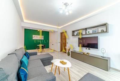 Apartament cu 2 camere decomandat, mobilat în Tractorul - 1