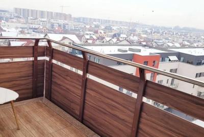 Apartament cu 2 camere decomandat, mobilat în Tractorul - 1