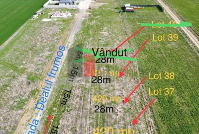 Comuna Berceni- Vidra de vanzare 2 loturi de teren - 2