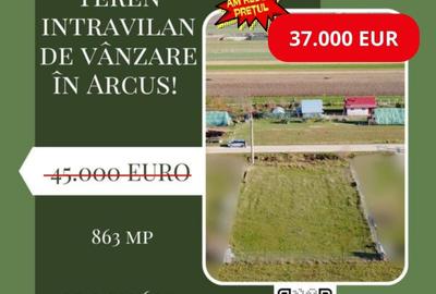 Teren agricol intravilan de 863 mp, în Arcuș - 4