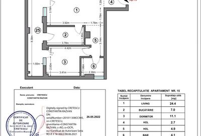 Apartament cu 2 camere decomandat în Uverturii - 1