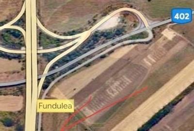 Teren 17.112 mp de vanzare Fundulea Autostrada Soarelui, A2 - 2