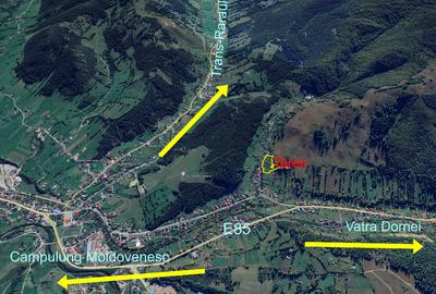 Teren Construcții intravilan de 8000 mp, în Pojorâta - 3