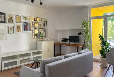 VIVALIA TIPOGRAFILOR inchiriere apartament 1.5 camere mobilat LOC PARCARE - 1