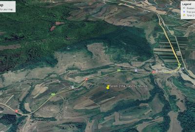 Teren extravilan 2 ha in comuna Saschiz Mures - 1