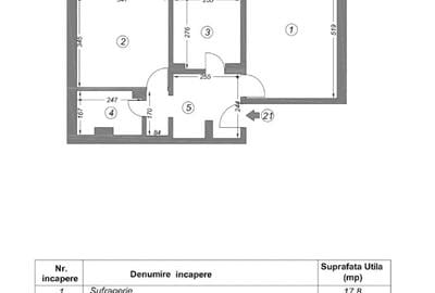 Apartament cu 2 camere decomandat în Faleza Nord - 5