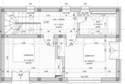 Duplex 4 camere in Someșeni, teren 222 mp, utili 118 mp - 1