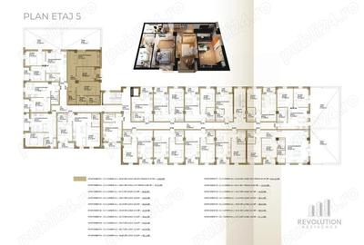 Apartament cu 3 camere decomandat în Republicii - 11