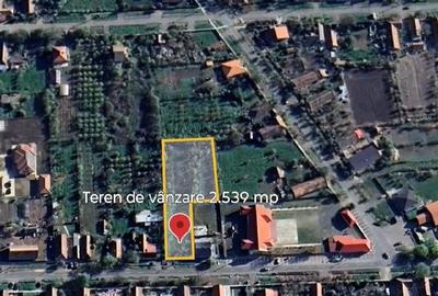 Teren de 2539 mp, în Ianova - 2