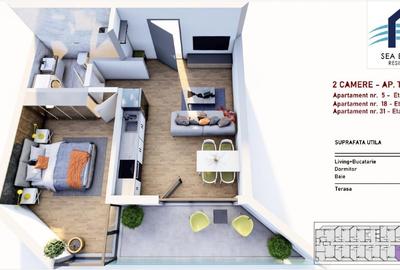 Ansamblu nou Mamaia Nord | Apartamente premium la 2 pasi de plaja | Rate 3 ani - 7
