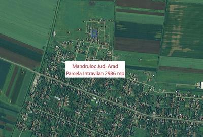 Teren Construcții intravilan de 2986 mp, în Mândruloc - 2