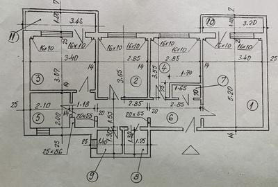 Apartament 3 camere V.V. Stanciu 7 | Timpuri Noi | Renovat - centrala termica. - 20