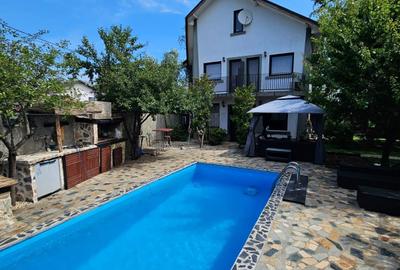 Casa individuala, complet mobilata si utilata, piscina, gradina - 1