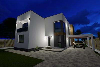 Duplex cu 4 camere cu Canalizare în Ostratu - 14