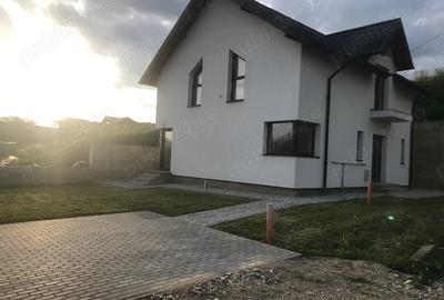 Casa noua finisata ext , semifinisata la interior , 164 mp , teren 410 mp - 8