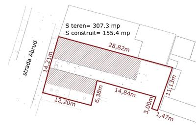 Teren Construcții intravilan de 307 mp, în Grivița - 1