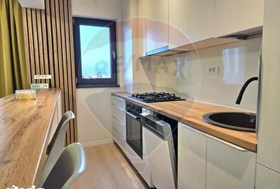 Apartament cu 2 camere, mobilat în Central - 1