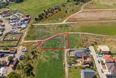 Teren 1237 mp cu PUZ aprobat de vanzare Bujac,Arad - 2