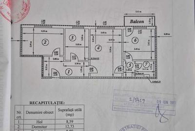 Apartament cu 3 camere semidecomandat în Exterior Vest - 1