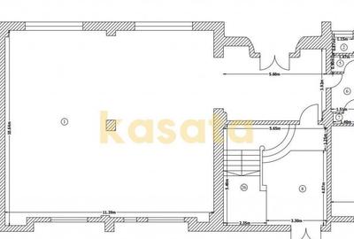 Spațiu comercial, de 149 mp, în Central