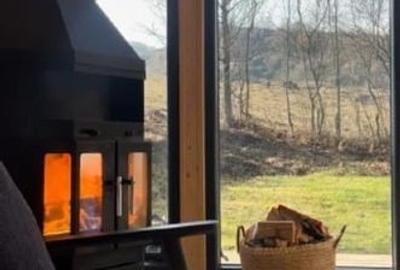 Cabana A frame situata langa padure si la marginea islazului - 15