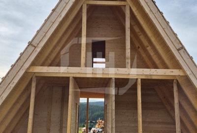 Cabana tip A frame, 4 camere, zona Smida - 2