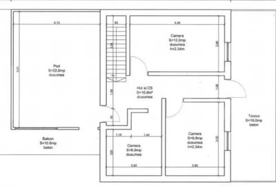 Casă cu 4 camere cu Teren 4873 Mp în Moldovenești - 11