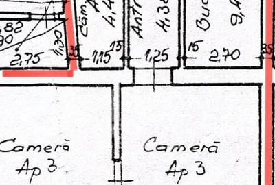 Apartament cu 2 camere nedecomandat în Fabric - 3